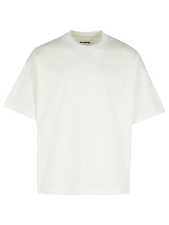 25FW 질샌더 반팔 티셔츠 J21GC0168 J20243102 Beige