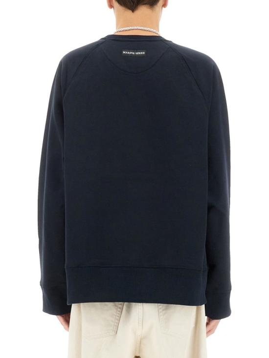  마린세르 긴팔 티셔츠 UST019ACJER0013BL90 NAVY DOM - MARINE SERRE