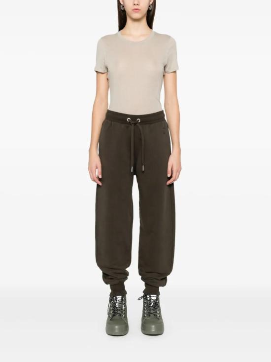  아미 트레이닝/조거 팬츠 UTR240JE0091 olive brown - AMI