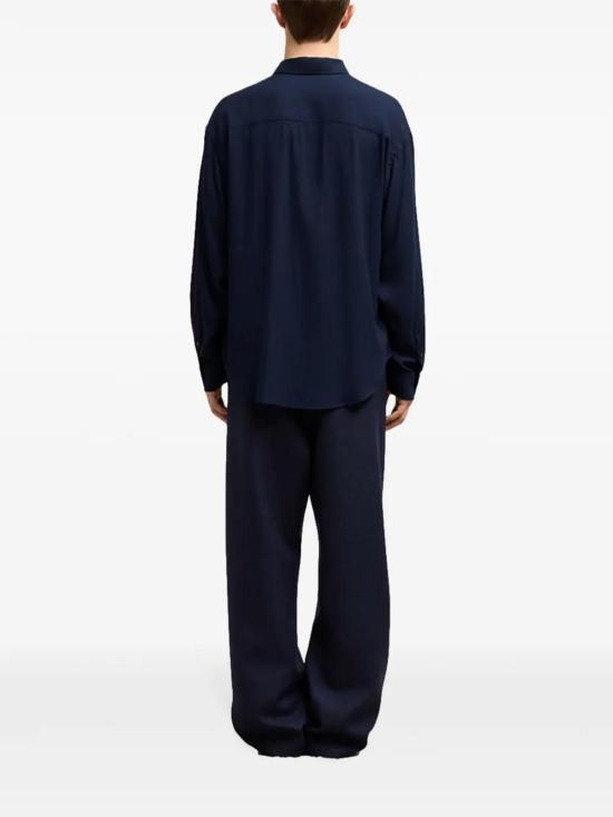  아미 셔츠 H24USH176VI0020 navy - AMI