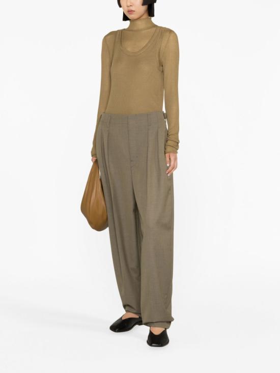  르메르 민소매 티셔츠 TO1121LJ1007 khaki - LEMAIRE