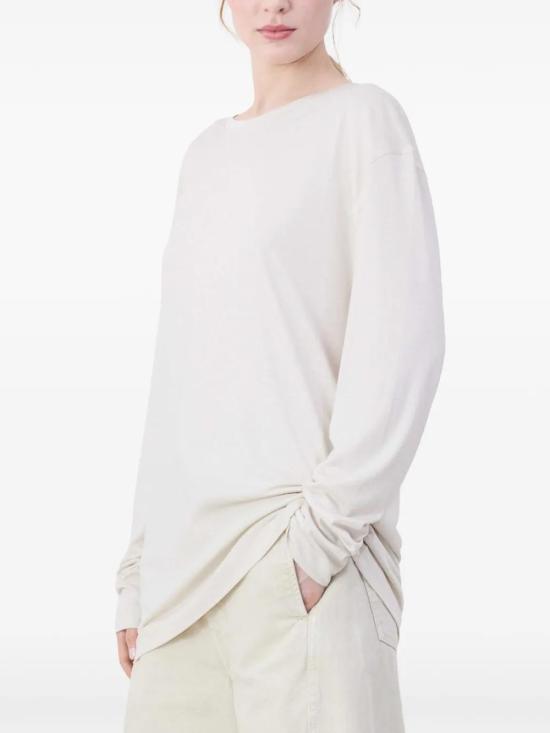  르메르 긴팔 티셔츠 TO1296LJ1026 cream - LEMAIRE