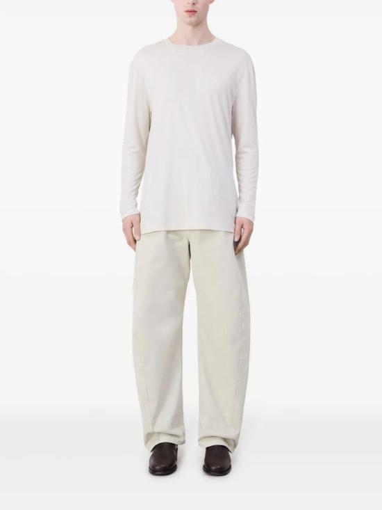  르메르 긴팔 티셔츠 TO1296LJ1026 cream - LEMAIRE