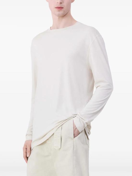  르메르 긴팔 티셔츠 TO1296LJ1026 cream - LEMAIRE
