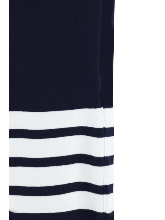 25FW 톰브라운 클래식 루프백 엔지니어드 4바 스웨트팬츠 MJQ008H 00535461 BLUE - THOM BROWNE