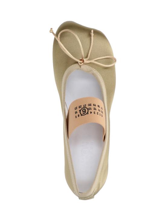 25SS MM6 메종마르지엘라 플랫 슈즈 S59WZ0093 P5560T2368 Beige - MM6 MAISON MARGIELA