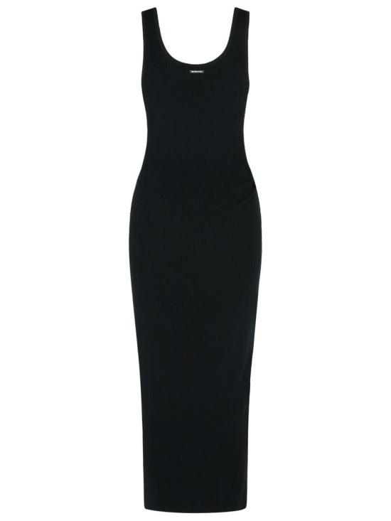 25SS 마이클 코어스 미디 원피스 MR582UH4VR001 Black - MICHAEL KORS