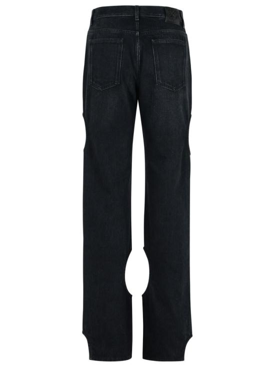 25SS 오프화이트 데님 팬츠 OWYA06AC99DEN0021000 Black - OFF WHITE