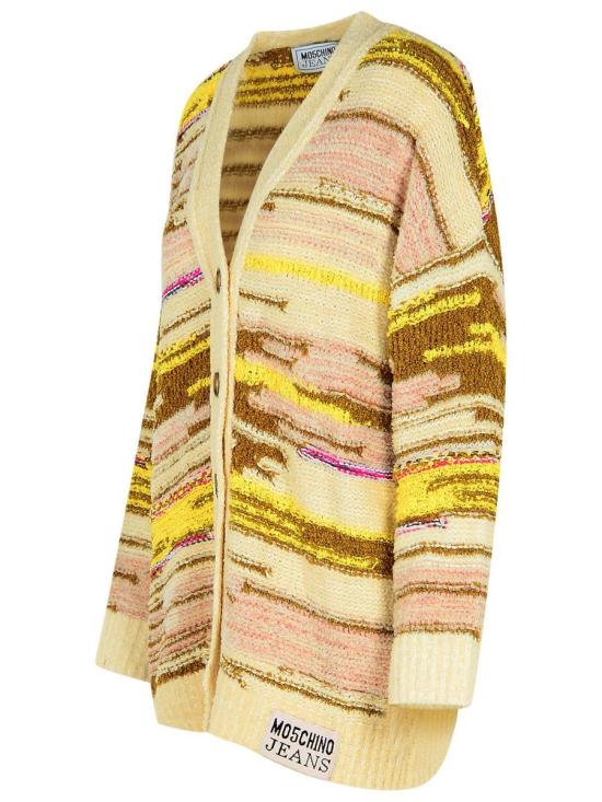 25SS 모스키노 가디건 A0681 32061002 Beige - MOSCHINO