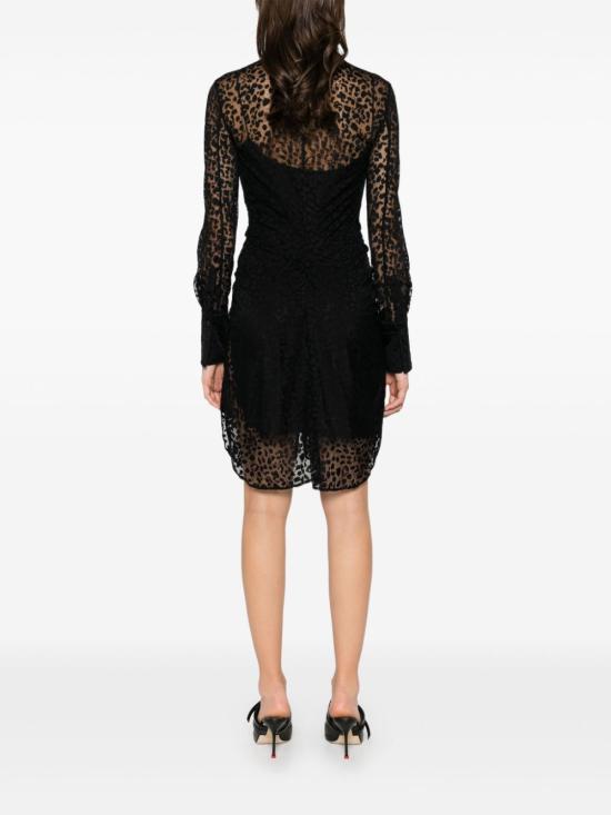  알렉산더 맥퀸 숏 원피스 807978QDAPF black - ALEXANDER MCQUEEN