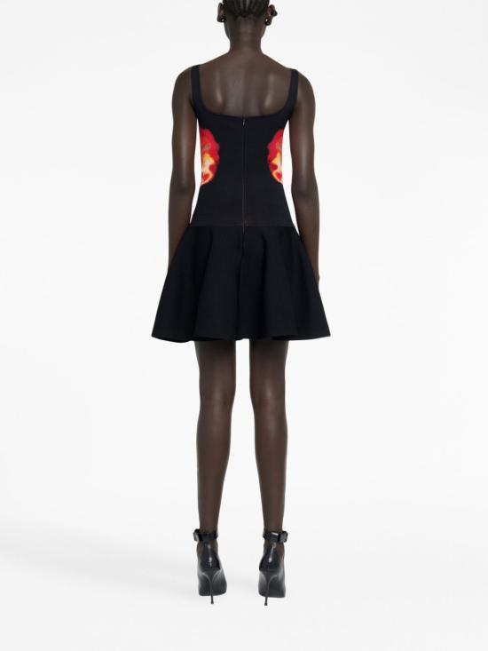  알렉산더 맥퀸 숏 원피스 758519Q1A6G black - ALEXANDER MCQUEEN