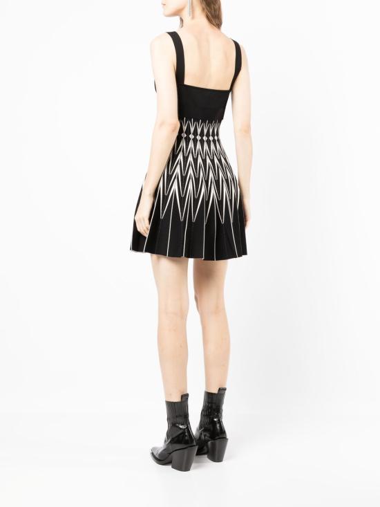  알렉산더 맥퀸 숏 원피스 711383Q1A32 black - ALEXANDER MCQUEEN