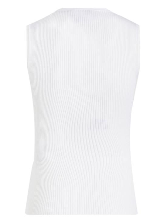  알렉산더 맥퀸 민소매 티셔츠 758512Q1A6F - ALEXANDER MCQUEEN