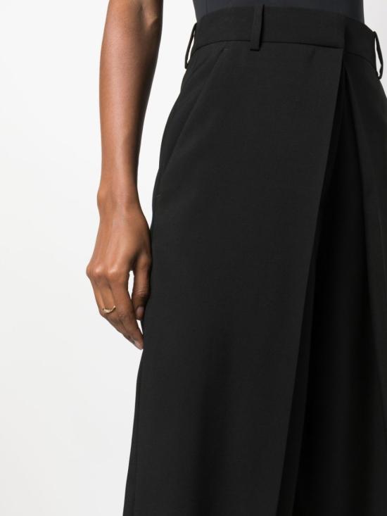  알렉산더 맥퀸 스트레이트 팬츠 767948QJACX black - ALEXANDER MCQUEEN