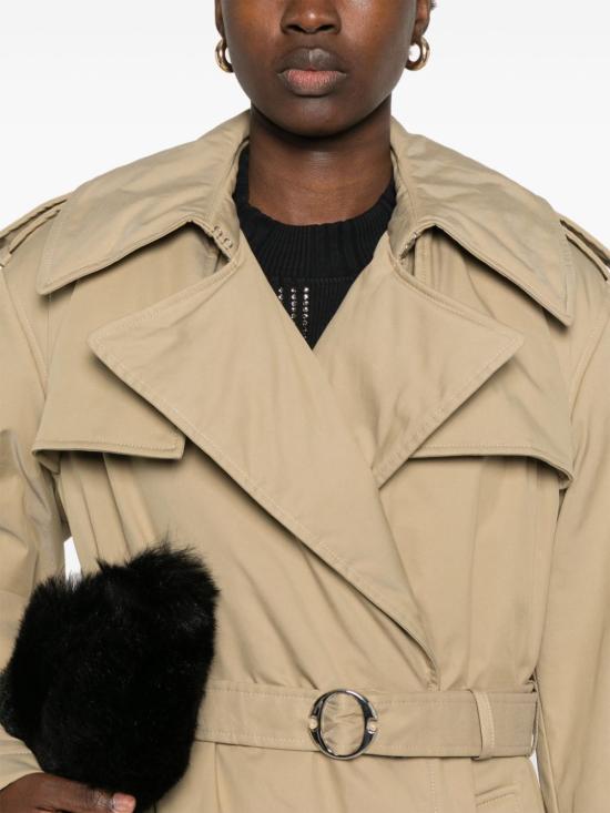  알렉산더 맥퀸 트렌치 코트 808007QFAA0 brown - ALEXANDER MCQUEEN