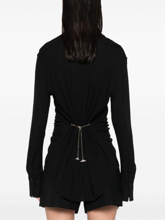  알렉산더 맥퀸 셔츠 803239QLADU black - ALEXANDER MCQUEEN