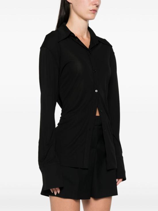  알렉산더 맥퀸 셔츠 803239QLADU black - ALEXANDER MCQUEEN