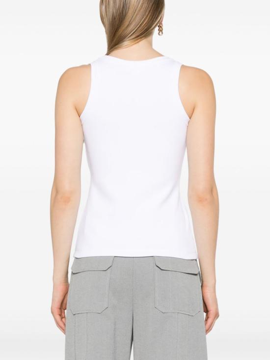  알렉산더 맥퀸 민소매 티셔츠 803237QLADJ white - ALEXANDER MCQUEEN