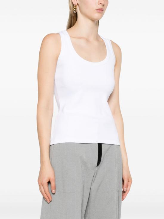  알렉산더 맥퀸 민소매 티셔츠 803237QLADJ white - ALEXANDER MCQUEEN