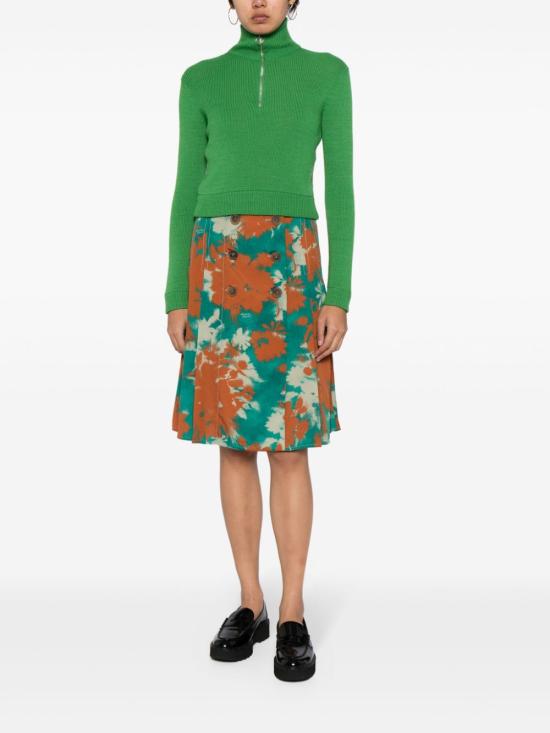  메종키츠네 미디 스커트 LW01508WF4014M184 - MAISON KITSUNE