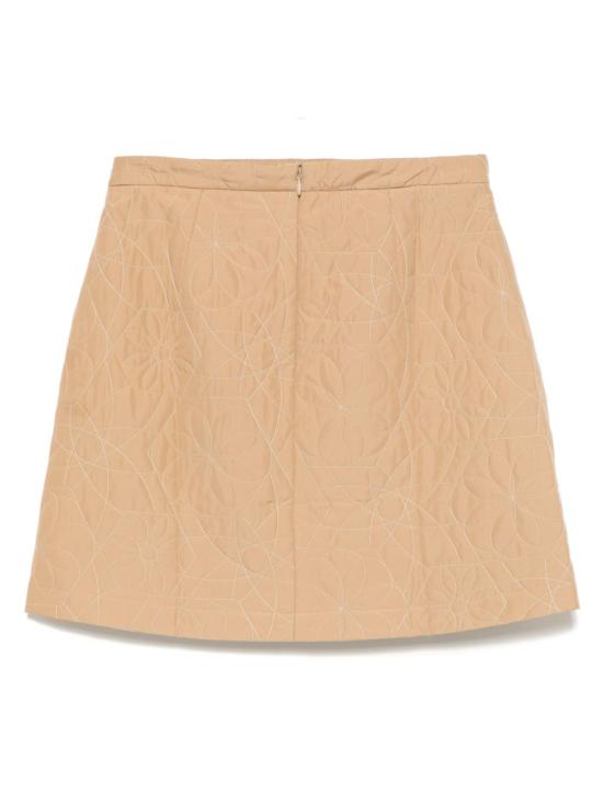  메종키츠네 숏 스커트 NW01520WQ4036P245 beige - MAISON KITSUNE