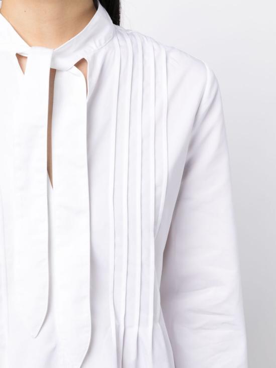  메종키츠네 블라우스 LW00602WC0030 white - MAISON KITSUNE