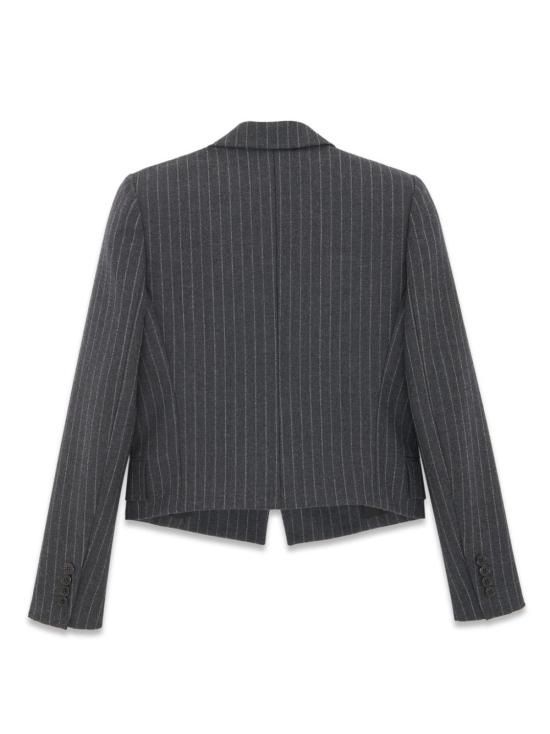  생로랑 수트 자켓 758865Y127W navy - SAINT LAURENT