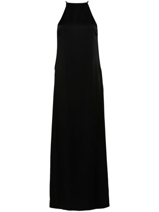  생로랑 롱 원피스 777637Y3G36 black
