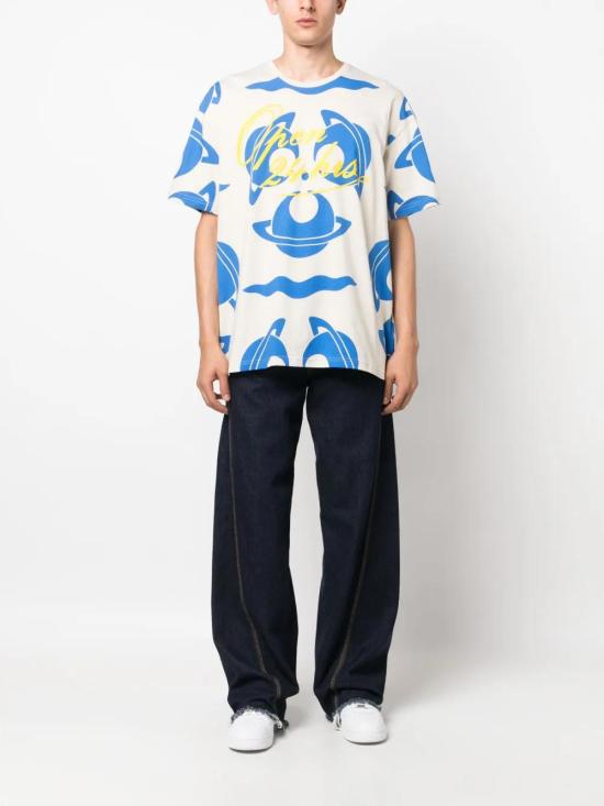  비비안웨스트우드 반팔 티셔츠 3G010019J005AG0 - VIVIENNE WESTWOOD