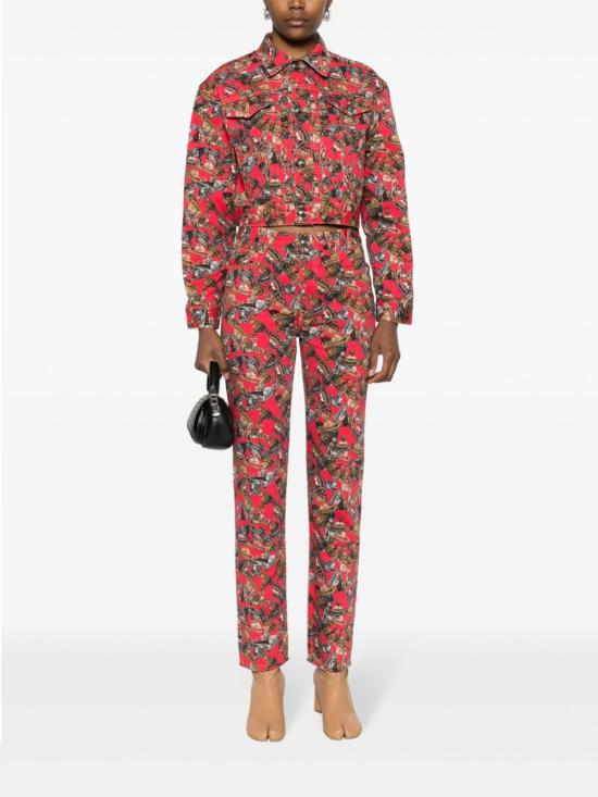  비비안웨스트우드 스트레이트 팬츠 19020027W00SD - VIVIENNE WESTWOOD