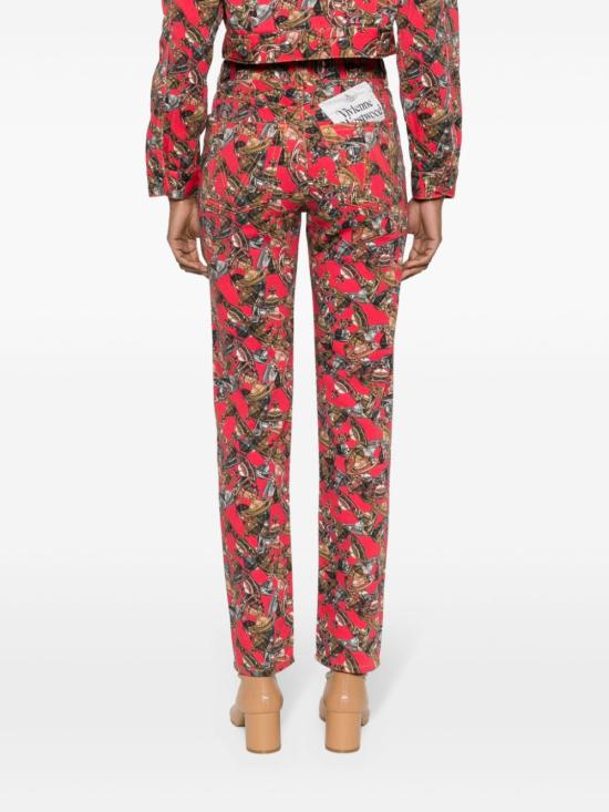  비비안웨스트우드 스트레이트 팬츠 19020027W00SD - VIVIENNE WESTWOOD