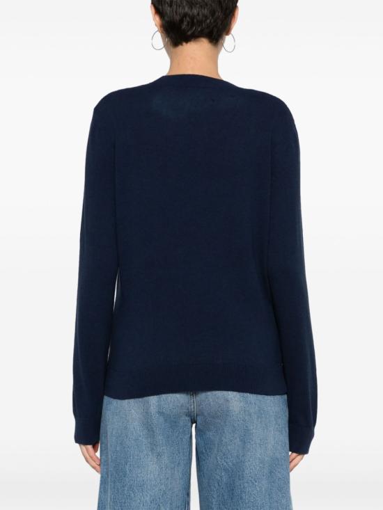  아페쎄 스웨터 COEZJF23294 navy - A.P.C.