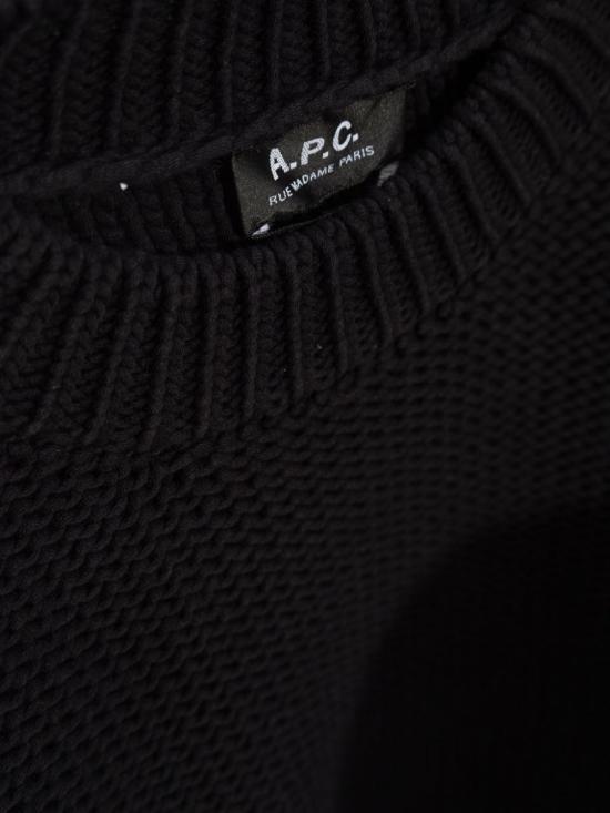  아페쎄 스웨터 COHBDF23316 black - A.P.C.