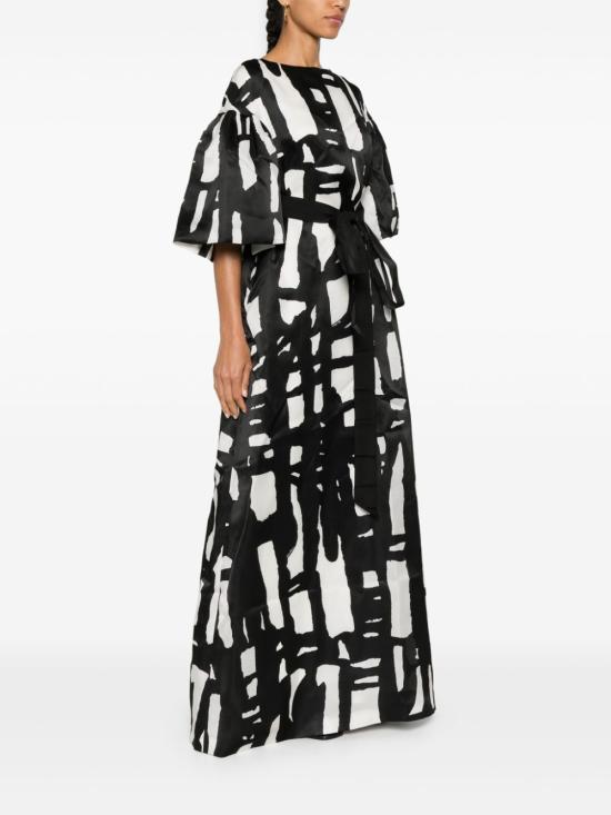  막스마라 롱 원피스 2411221114600 black - MAX MARA