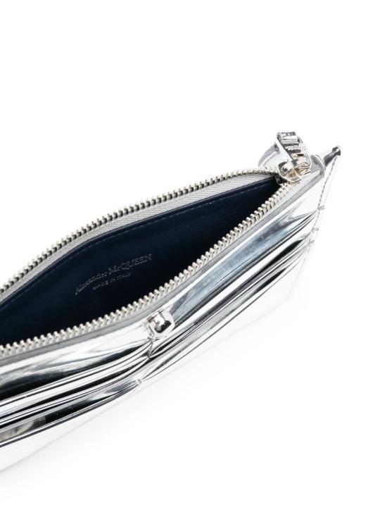  알렉산더 맥퀸 지갑 6320361MA57 silver - ALEXANDER MCQUEEN