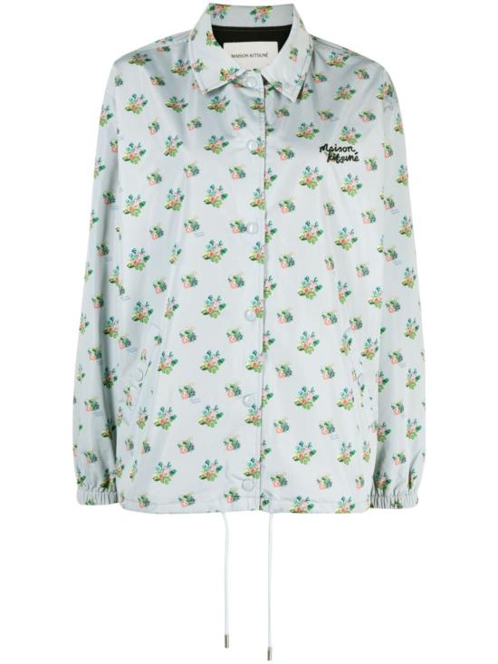  메종키츠네 자켓 LW02208WQ4021M175 blue