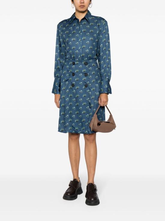  메종키츠네 미디 스커트 LW01508WF4017M174 - MAISON KITSUNE