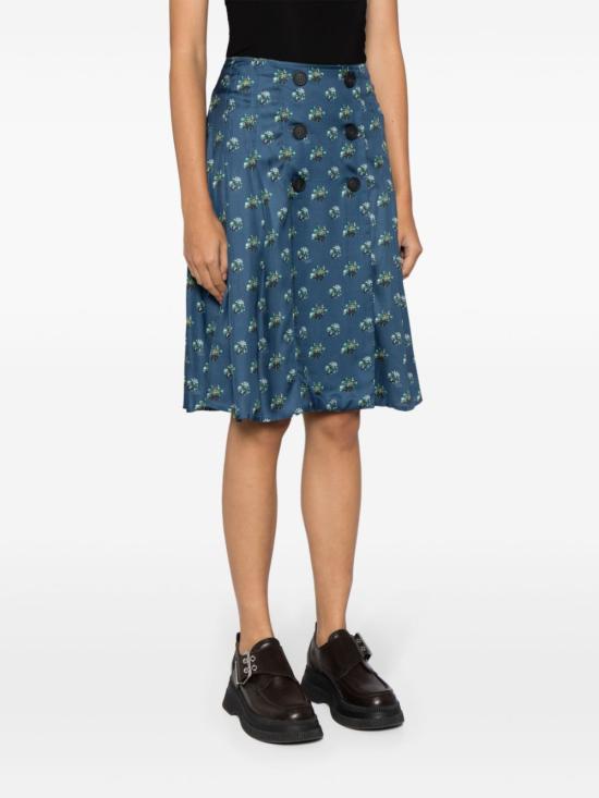  메종키츠네 미디 스커트 LW01508WF4017M174 - MAISON KITSUNE