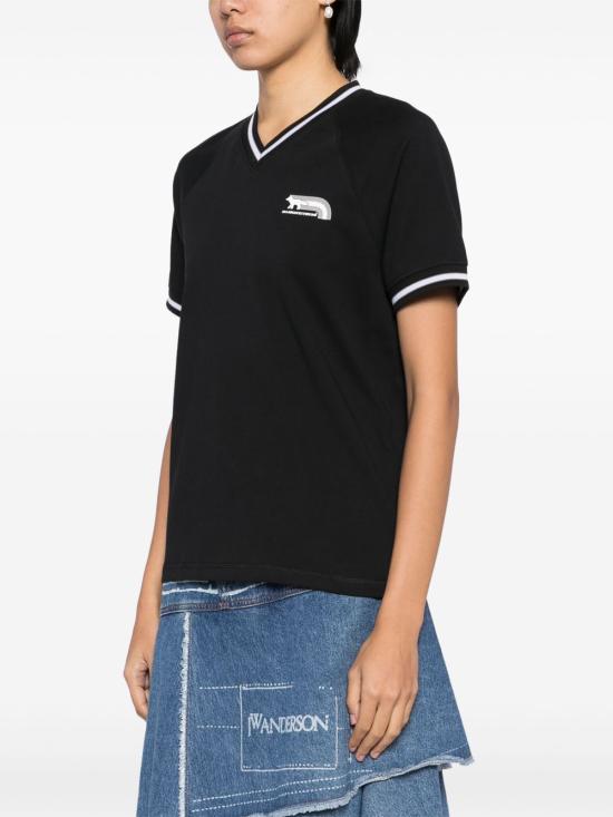  메종키츠네 반팔 티셔츠 NW00112KJ0119P199 - MAISON KITSUNE