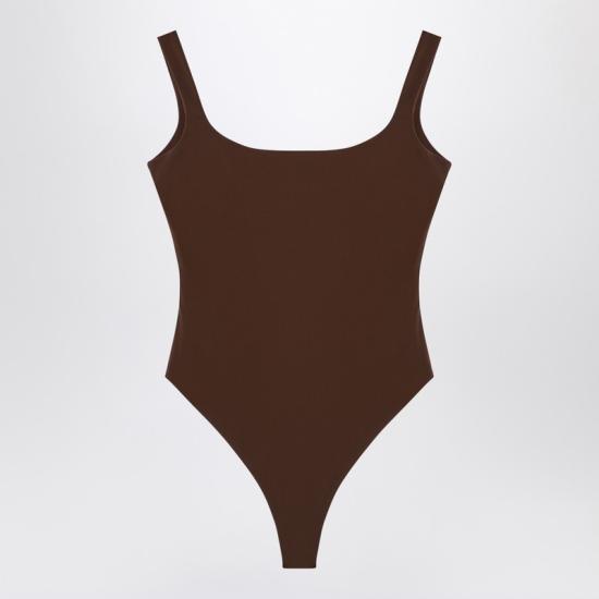  엔타이어 스튜디오 바디수트 티셔츠 ES2356NY Brown