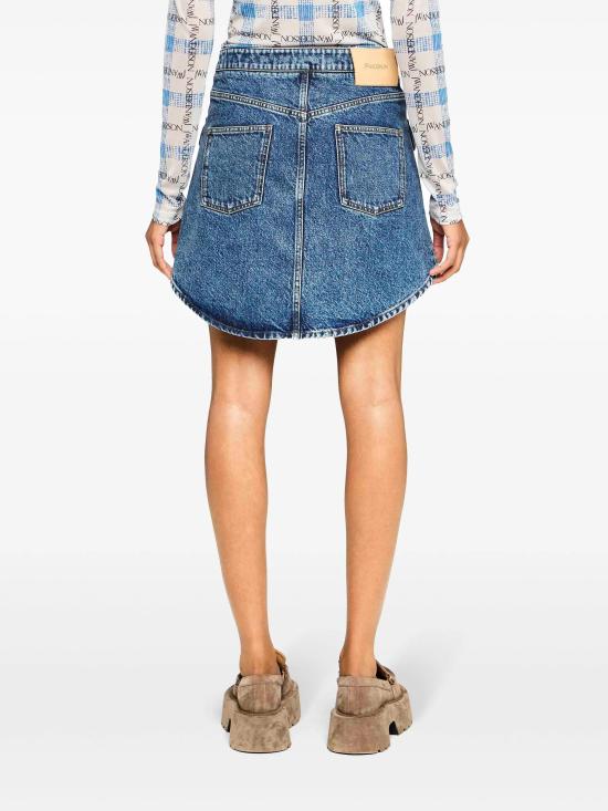  JW앤더슨 숏 스커트 DK0026PG1619 172 MID BLUE - JW ANDERSON