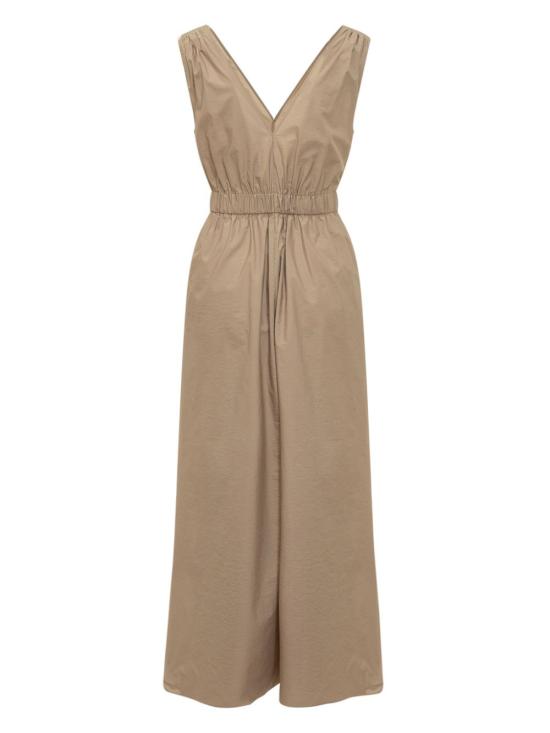  브루넬로 쿠치넬리 롱 원피스 M0F79A5092C8967 beige - BRUNELLO CUCINELLI