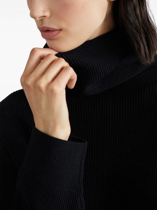  브루넬로 쿠치넬리 터틀넥 M16129313C101 black - BRUNELLO CUCINELLI