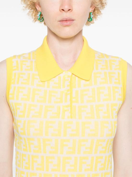  펜디 미디 원피스 FZDC69ASOT - FENDI