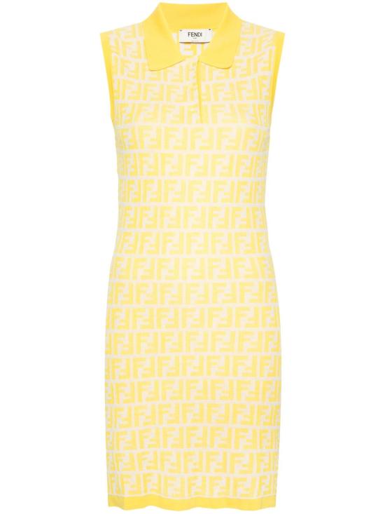  펜디 미디 원피스 FZDC69ASOT