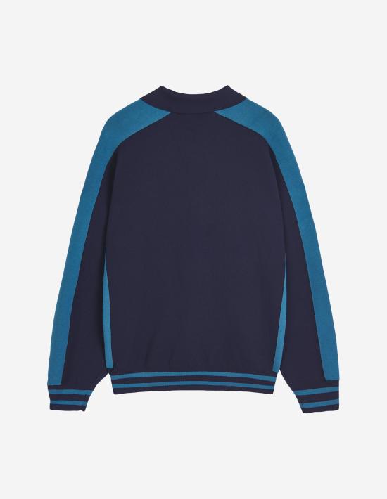  메종키츠네 스웨터 NM00203KM0327P446 LAKE BLUE DOM - MAISON KITSUNE