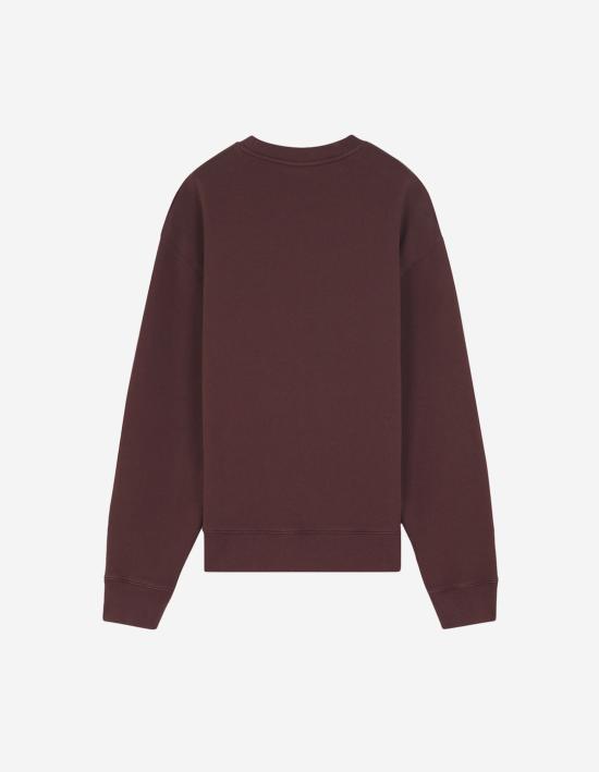  메종키츠네 볼드 폭스 헤드 패치 컴포트 스웨트셔츠 MM00316KM0307 P296 FIREWOOD DOM - MAISON KITSUNE