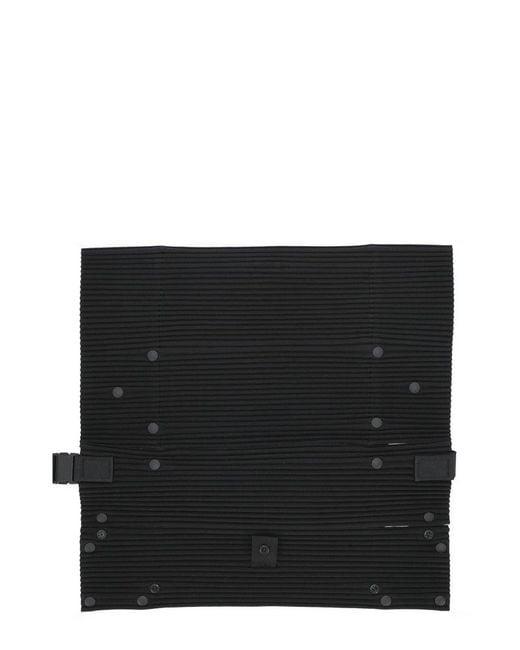  옴므 플리세 이세이 미야케 숄더백 HP48AG47115 BLACK DOM - HOMME PLISSE' ISSEY MIYAKE