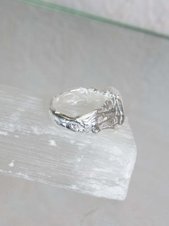  시무에로 반지 마레아 링 실버/블루 토파즈 - SIMUERO