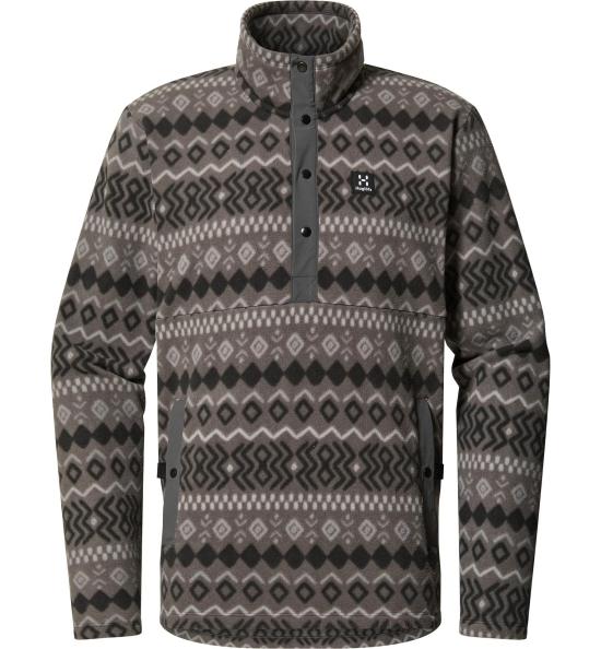  하그로프스 집업 니트 6065562CX MAGNETITE TRUE BLACK DOM